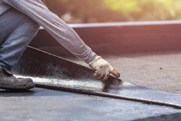 Professional Waterproofing technician working in Youngstown, OH